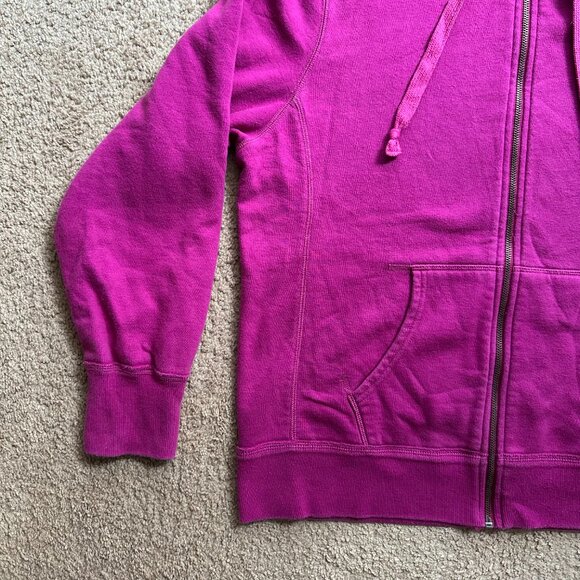 Champion Sweatshirt Womens XL Full Zip Hoodie Pink Long Sleeve Authentic - Picture 6 of 12